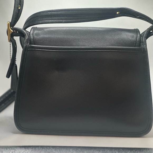 Coach Bags Vintage Coach 96 Ramblers Legacy Black Leather Crossbody Bag Nice Poshmark